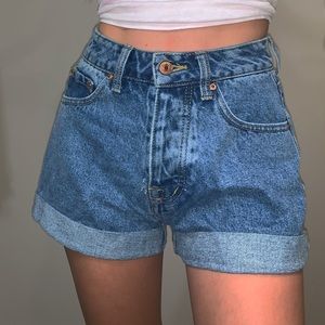 Forever 21 High Wasted Denim Shorts